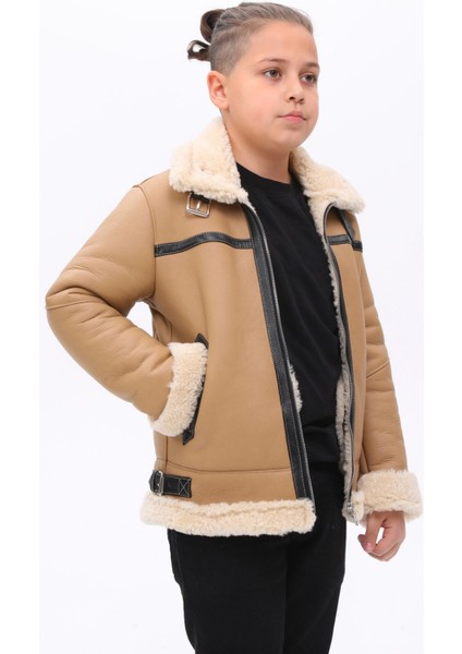 Erkek Çocuk Kürklü Mont