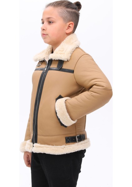 Erkek Çocuk Kürklü Mont