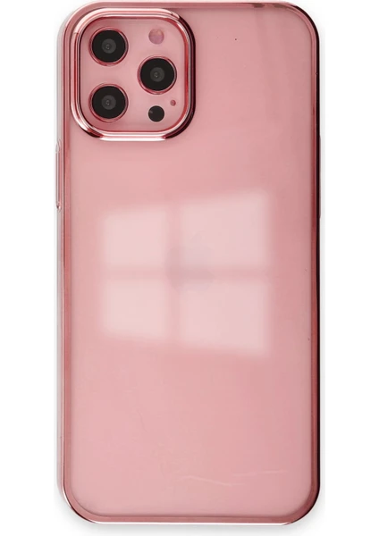 Happycase iPhone 12 Pro Kılıf Element Silikon - Pembe