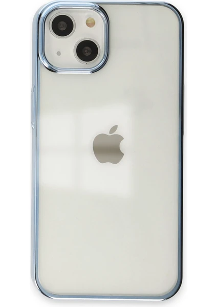 Happycase iPhone 14 Kılıf Element Silikon - Sky Blue