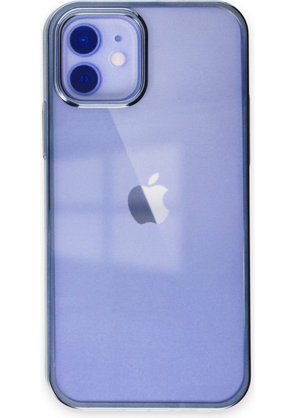 iPhone 12 Kılıf Element Silikon - Sky Blue