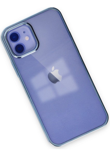 iPhone 12 Kılıf Element Silikon - Sky Blue