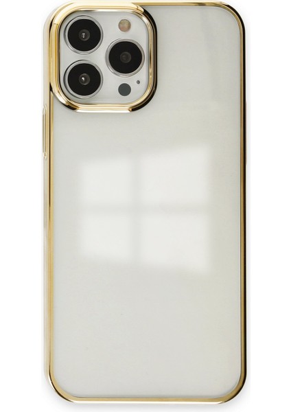 Happycase iPhone 13 Pro Kılıf Element Silikon - Gold