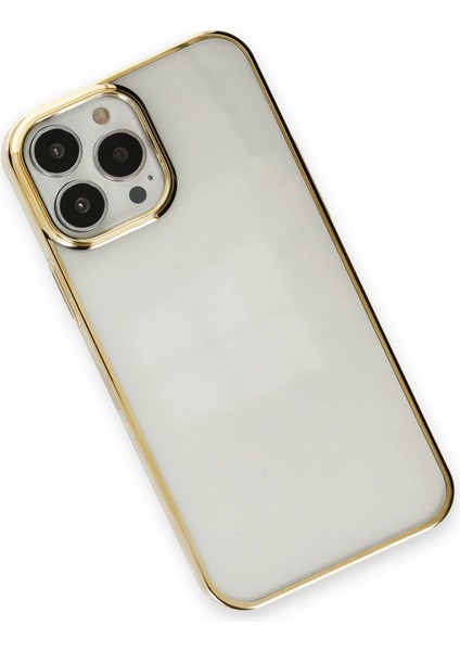 Happycase iPhone 13 Pro Kılıf Element Silikon - Gold