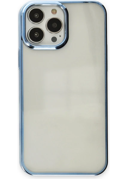 Happycase iPhone 13 Pro Kılıf Element Silikon - Sky Blue