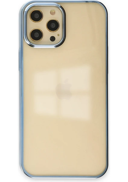 Happycase iPhone 12 Pro Kılıf Element Silikon - Mavi