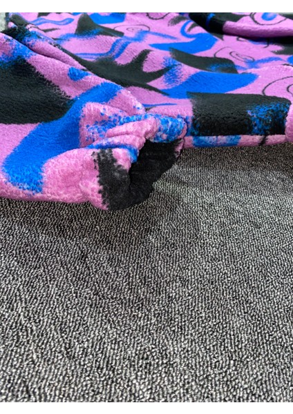 Oversize Yorgan Peluş Sweatshirt fiyatları