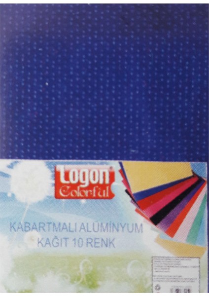 Kabartmalı Alüminyum Kağıt A4 10 Lu