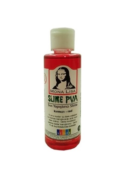 Mona Lisa Slime Tutkalı 70 ml Kırmızı 3 Adet