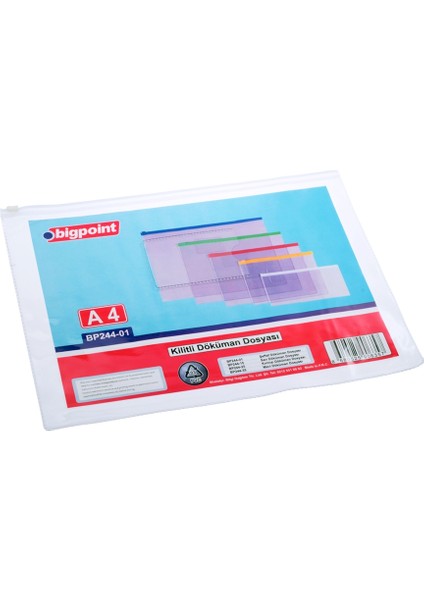Döküman Dosyası A4 Pvc Beyaz