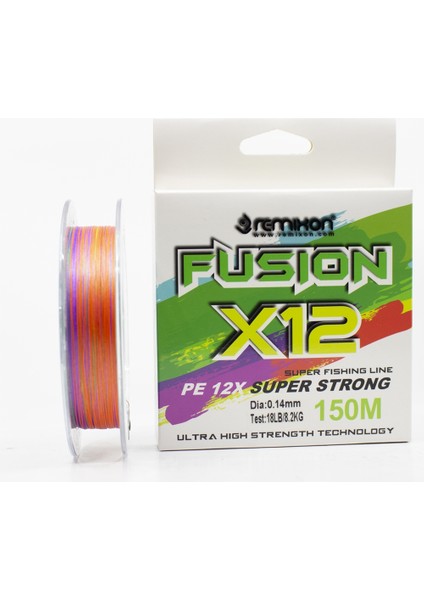 Fusion 150M X12 Multi Color Ip Misina