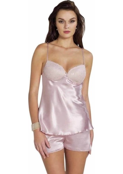 Saten Şort Takım 415 modelleri