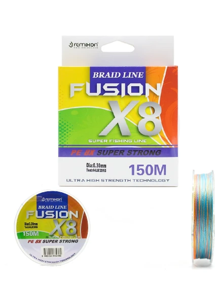 Fusion X8 150M Multi Color Ip Misina