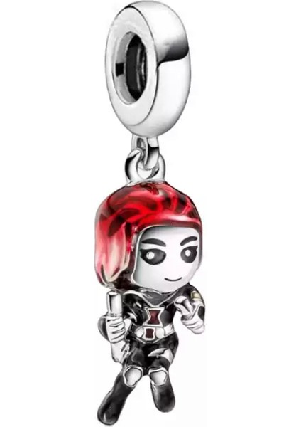 The Avengers Black Widow Sallantılı Charm