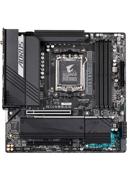 Aorus B650M Elite AX 6666 MHz (O.C.) DDR5 AM5 mAtx Anakart