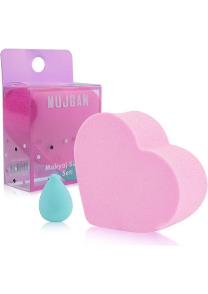 2'li Lovers Sünger Seti Toz Pembe