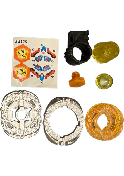 Rapidity Beyblade BB-126 Metal Fusion 4d System Flash Sagittario - BB1261581