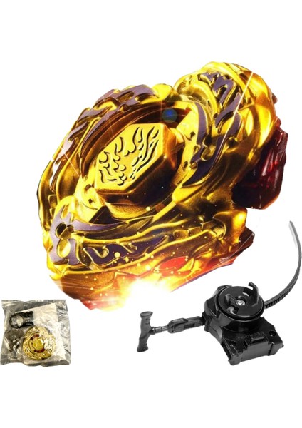 Rapidity Beyblade L-Drago Gold Metal Fusion DF105LRF 4d System - BB1GOLD1581