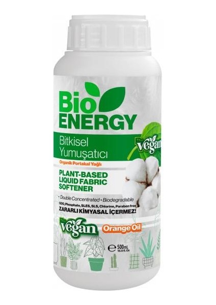 Dr. Clinic Bioenergy Bitkisel Yumuşatıcı 500 ml