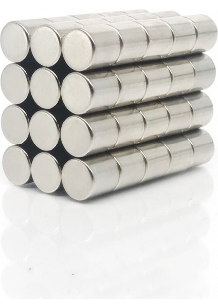 1 Adet 10X10 Güçlü Silindir Neodyum Mıknatıs Magnet