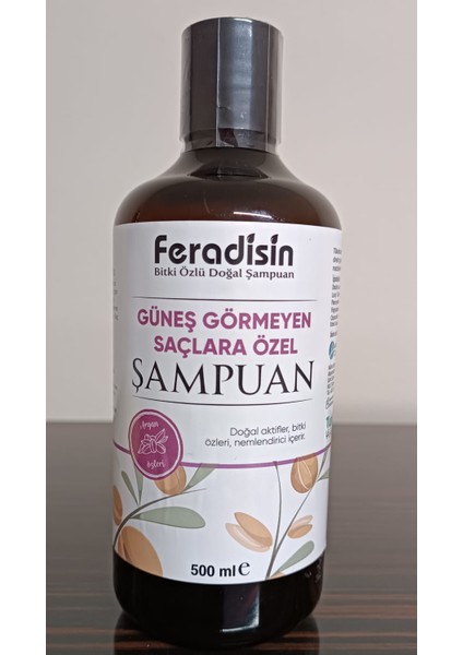 Güneş Görmeyen Saçlar Için Şampuan 500 ml