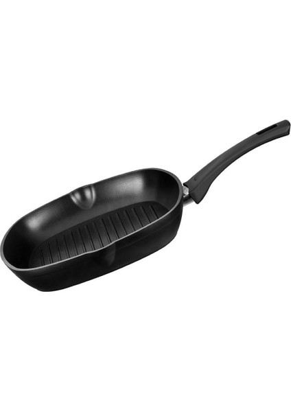 Milas Grill Tava - Siyah / 28 cm