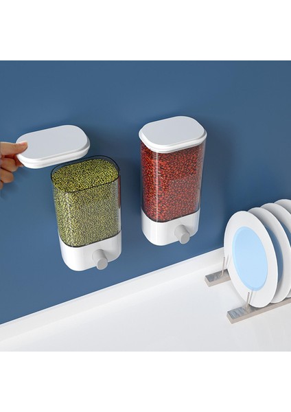 Duvara Monte Tahıl Dispenser Depolama Dispenser 1500 ml. (Yurt Dışından) fırsatları