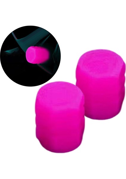 Aydınlık Tekerlekler Şapka Lastik Valf Gövdesi Parçaları Kaplar Pembe Pembe 2 Adet (Yurt Dışından) modelleri