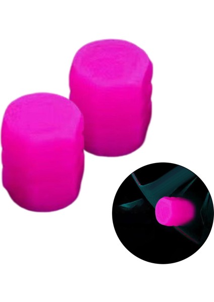 Aydınlık Tekerlekler Şapka Lastik Valf Gövdesi Parçaları Kaplar Pembe Pembe 2 Adet (Yurt Dışından) fırsatları
