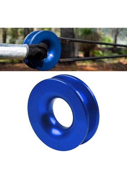 Winch Snatch Recovery 41000 Lbs Atv Utv Suv Shackle Alüminyum Mavi (Yurt Dışından)