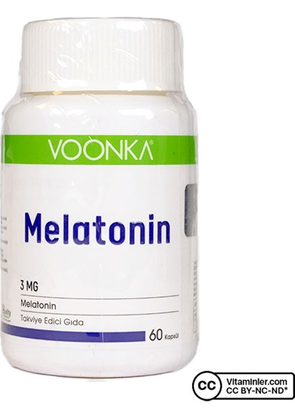 Melatonin 3 Mg 60 Kapsül