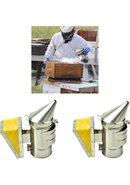 2 Adet Çelik Arıcılık Üreticisi Arıcılık Aracı Apikültür (Yurt Dışından)