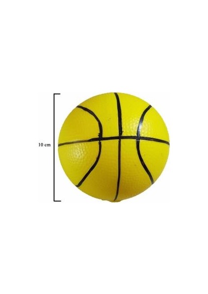 Mini Basketbol Topu Kauçuk Elastik Top Zıplatma