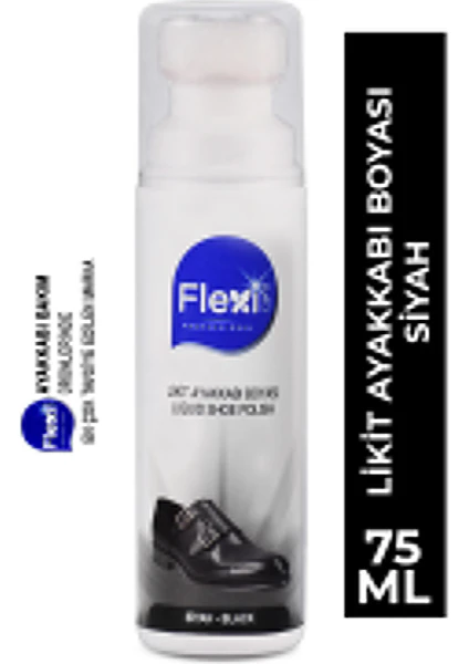 Flexi Care Flexicare Likit Siyah Ayakkabı Boyası 75 ml