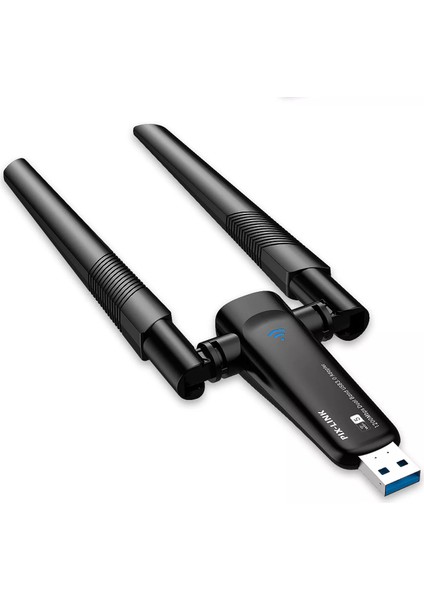 AC1200 Dual Band 2.4g & 5g Destekli Wi-Fi Adaptörü USB 3.0 Kablosuz Wireless Adaptör