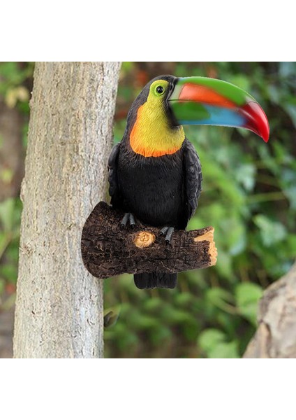 Toucan Kuş Heykelcik Asılı Koyu Gri (Yurt Dışından) fiyatları