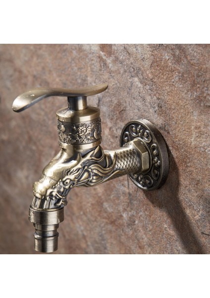 Açık Bahçe Ev Banyo Spigot Bibcock Dekoratif Musluk Bronz (Yurt Dışından) fiyatları