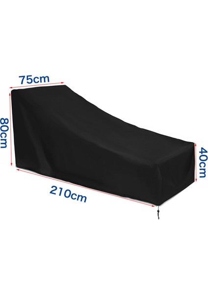 Açık Bahçe Mobilyaları Için Güneş Şezlong Istifleme 210X75X80X40CM (Yurt Dışından) modelleri