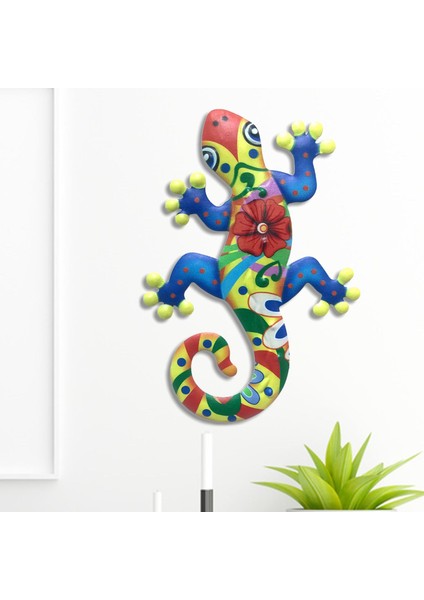 El Yapımı Veranda Çim Çit Süslemeleri Duvar Heykelleri Süs Mavi (Yurt Dışından) indirimleri