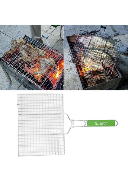 Paslanmaz Çelik Barbekü Balık Izgara Biftek Izgara Net (Yurt Dışından)