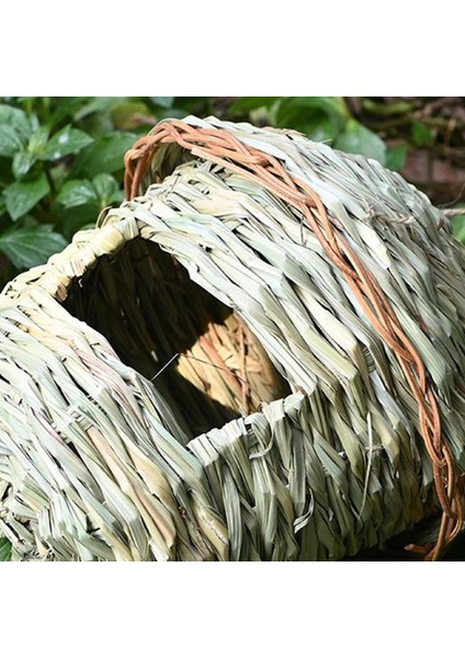 El Işi Çim Asılı Kuş Evi Saman Kuş Yuvası Doğal 16X15CM (Yurt Dışından) indirimleri