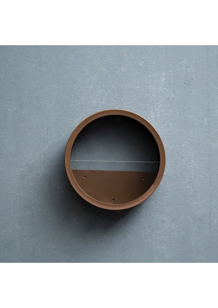 Modern Bitki Pot Tutucu Duvar Asma Ekici Sepet Çiçek Vazo Dekorasyonu 20CM_BROWN (Yurt Dışından) modelleri