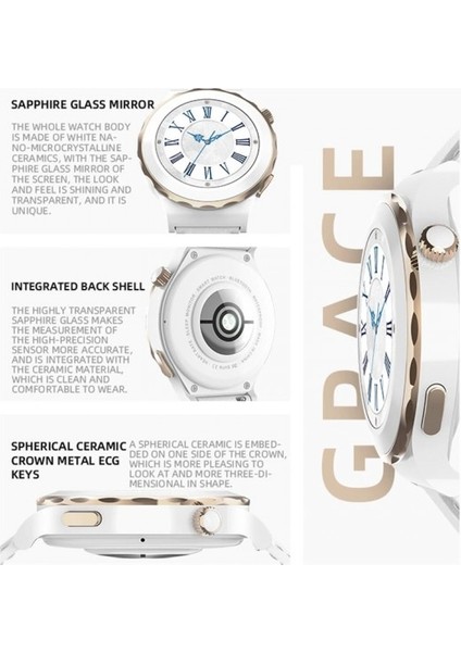 Hw3 Mini Watch Akıllı Saat Şık Tarasım