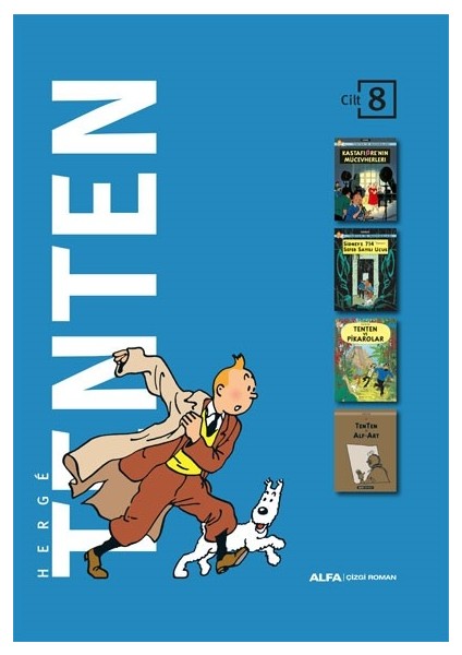 Tenten'in Maceraları Cilt 8 (Ciltli) - Herge