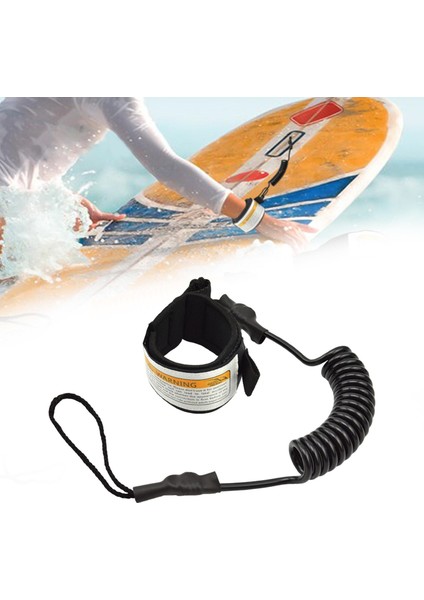 El Halat Kayışı 6mm Kalınlığında Sörf Tahtası Tasması Sörf Tahtası Skimboard Siyah (Yurt Dışından) modelleri