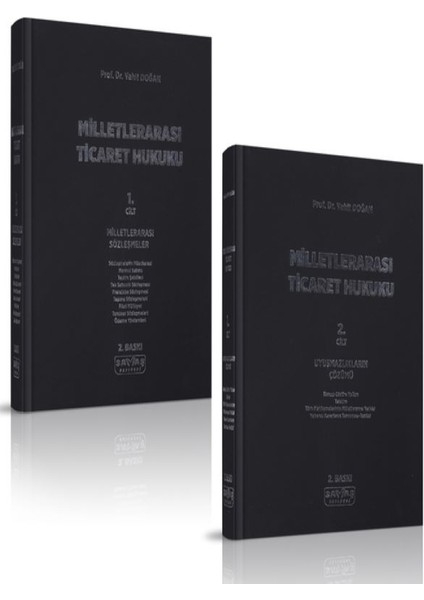 Milletlerarası Ticaret Hukuku 2023 - Vahit Doğan
