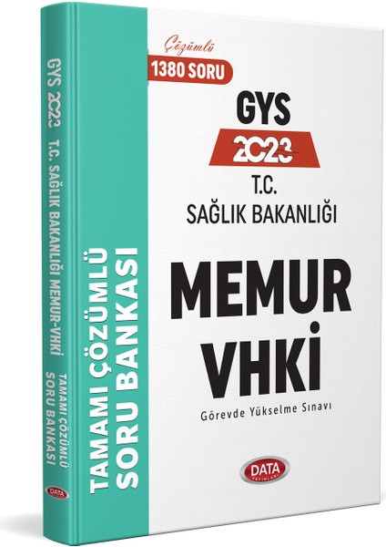 Sağlık Bakanlığı Memur Vhki Tamamı Çözümlü Soru Bankası