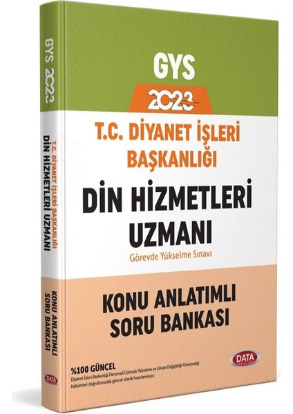 T.C. Diyanet Işleri Başkanlığı Din Hizmetleri Uzmanı Konu Anlatımlı Soru Bankası 2023