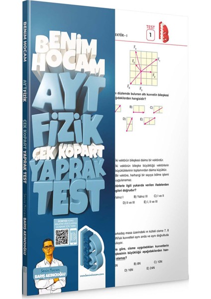 2023 AYT Fizik Çek Kopar Yaprak Test