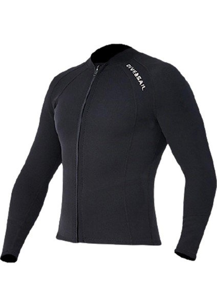 Erkekler 2mm Neopren Ceket Wetsuit Tüplü Dalış Takım Elbise Şnorkel Xxxl(Yurt Dışından)